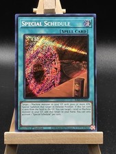 Yugioh! 1x Special Schedule RA05-EN060 Collector's Rare 1st Ed NM