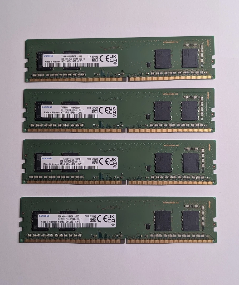 Samsung DDR4 SDRAM 32 GB Total Capacity Memory (RAM) for sale - eBay