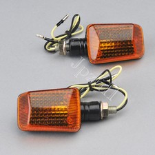 2x Motorcycle Motorbike Bulb Amber Turn Signa...