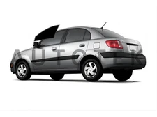 PreCut Film Front Two Door Windows Any Tint Shade % For Kia Rio Sedan 2006-2011