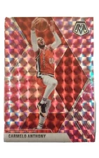  2019-20 Panini Mosaic Carmelo Anthony #25 Pink Camo Prizm Portland Trailblazers