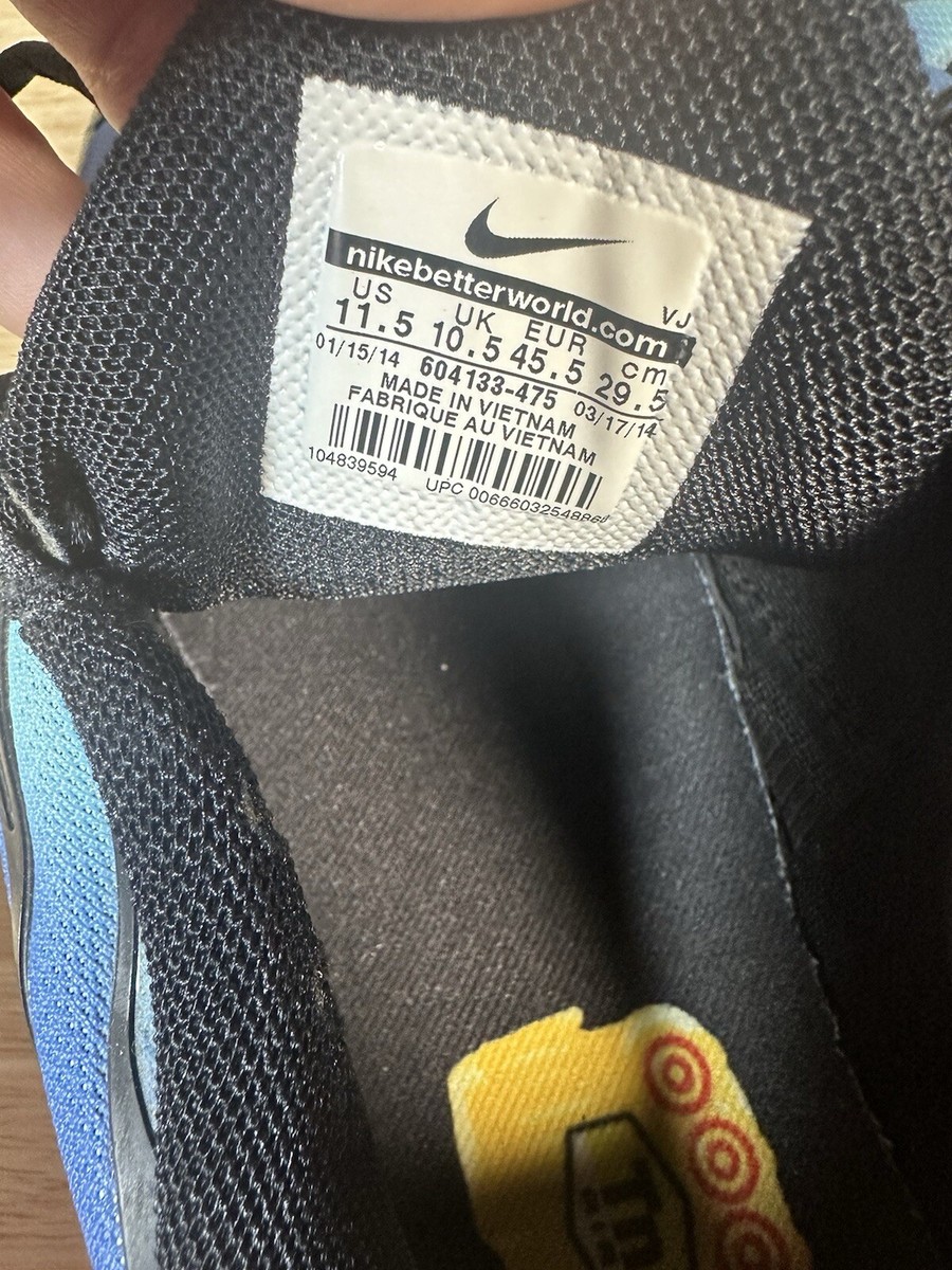 Nike Air Max Plus Tn Hyper Blue Black Yellow White Mens Size Nike Air Max Plus Tn Hyper Blue Black Yellow White Mens Size