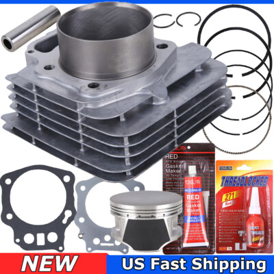 Cylinder Piston Rings Gasket Top End Kit For Honda 1998-2004 Foreman 450 TRX450