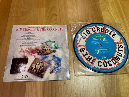 Kid creole & the coconuts 7 inch singles x 2, Dear Addy, wonderful thing Ex+ - Picture 2 of 3