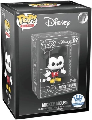 Funko Pop Die Cast Mickey Mouse Chance Of Chase Neu & Sealed