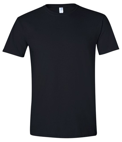 Gildan Softstyle T-Shirt, 64000, 100% Baumwolle, schwarz, verschiedene Größen - Bild 1 von 2