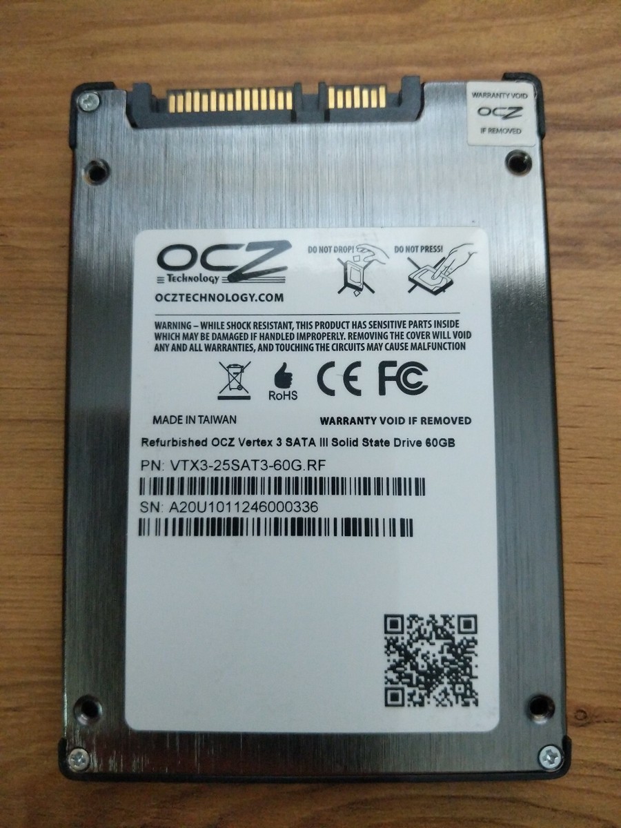 OCZ Vertex 60GB Internal (AGT3-25SATA3-60G) Solid State Drive SSD