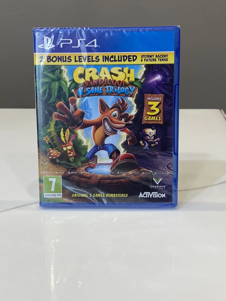 Crash Bandicoot N.Sane Trilogy Sony Playstation 4 PS4 Game FREE P&P