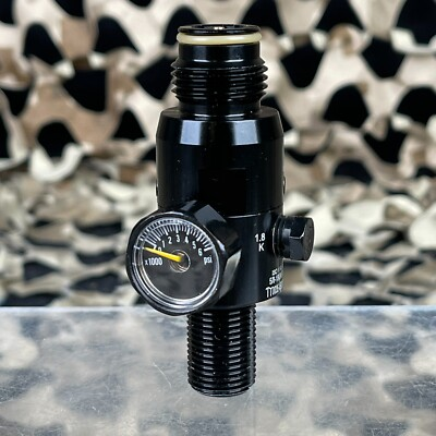 #ad NEW HK Army Basic Tank Regulator 4500 PSI Black $29.95