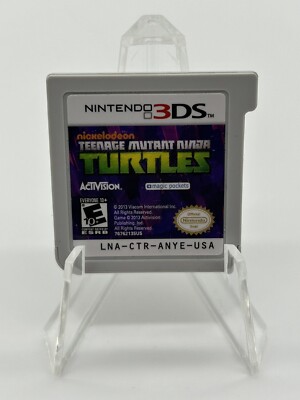 TMNT Teenage Mutant Ninja Turtles Nickelodeon Nintendo 3DS