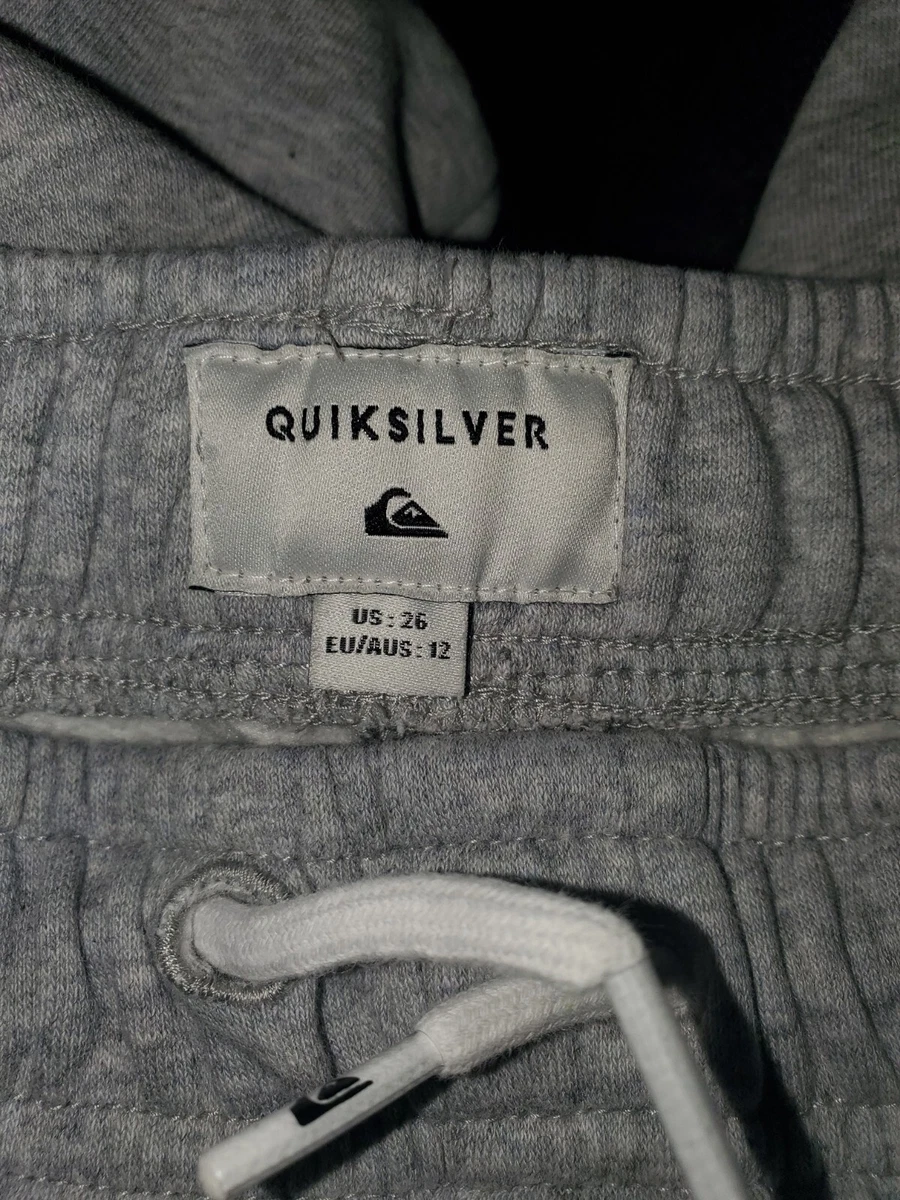 Quicksilver gray sweatpants Pants Youth Boy's Size 26 us