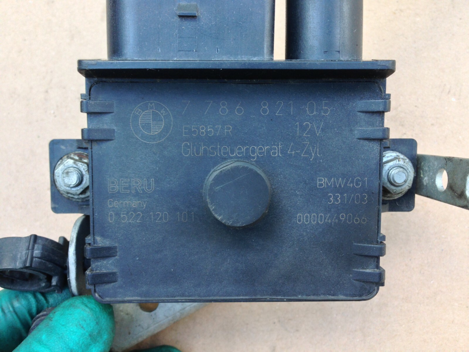 FOR BMW 1 5 SERIES 118D 120D 520D X3 2.0D GLOW PLUG RELAY CONTROL