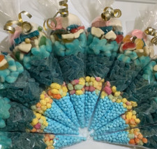 Pre filled sweet cones-birthday favours -Ramadan Mubarak -Eid Mubarak Sweetcones