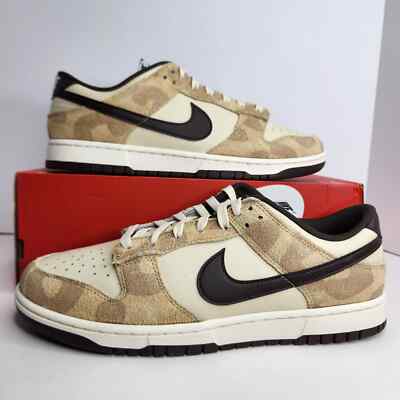 Nike Dunk Low Prm Animal Pack Giraffe/Cheetah Size 14 Men - Main Image