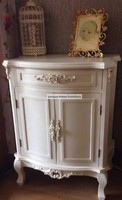 Antique French Cupboard Small Vintage Furniture Shabby Chic Cabinet White 2 Door Antique French Cupboard Small Vintage Furniture Shabby Chic Cabinet White 2 Door
