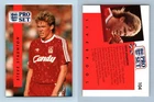 Steve Staunton - Liverpool #104 English League 1990 - 91 Pro Set Trading Card