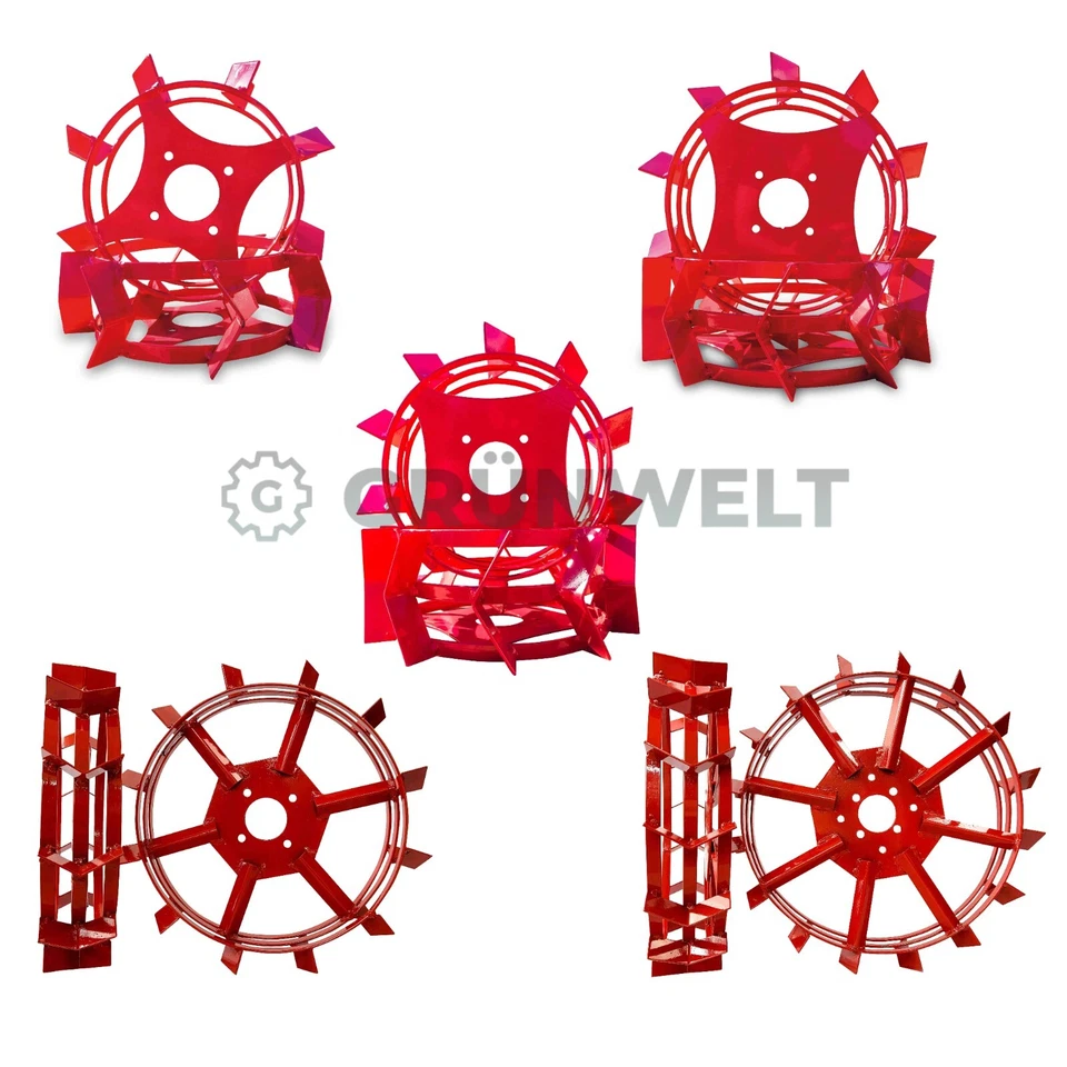 Schaufelräder Eisenräder GW-ER Schaufelrad Eisenräderset Eisenradset zum Pflügen