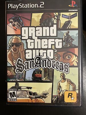 Grand Theft Auto: San Andreas (PS2) *With MAP* *Near Mint* 5026555302616