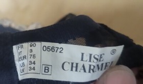 Vintage Lise Charmel Bra 34B