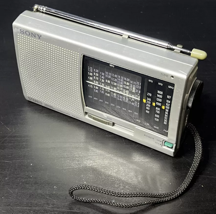 Sony ICF-SW11 World Band Receiver Am/Fm Radio | eBay