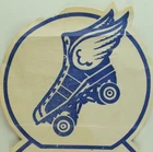 1930's-50's Roseland Rink Long Branch, NJ Roller Skating Label Vintage B5