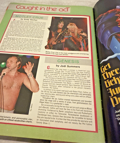 Hit Parader Magazine May  1984 Van Halen, KISS , Def Leppard, Ratt, Rush,Dio - Picture 7 of 7