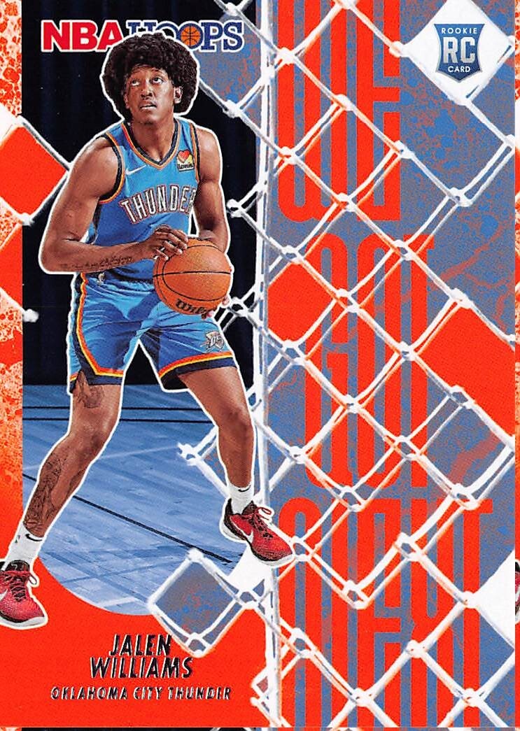 2022-23 PANINI NBA HOOPS (#12) - WE GOT NEXT INSERT - JALEN WILLIAMS RC