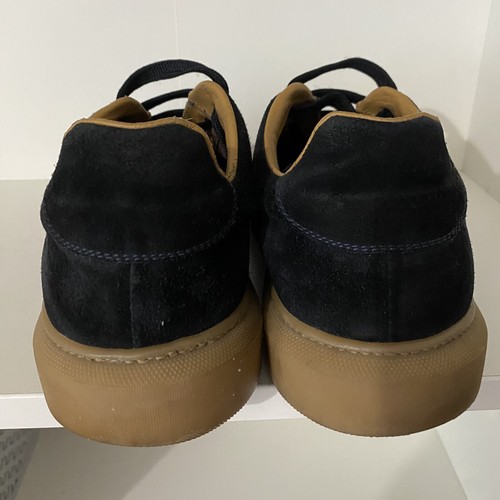 Roberto Cavalli Zapatillas Deportivas Gamuza Monograma Apliques Hechas en Italia EU 41 - Imagen 3 de 10