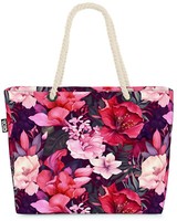 Blumenmeer Blumenmuster Blumen Beach Bag Blumenstrauss Blumenmuster Blumen Gebl