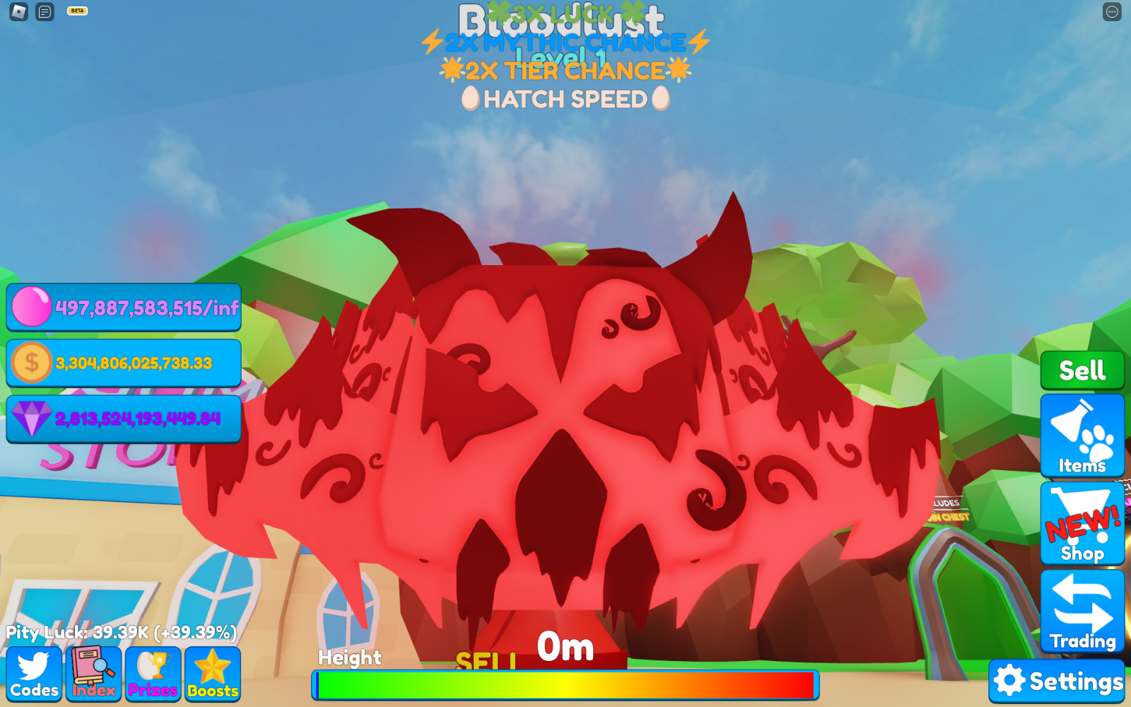 🩸BLOODLUST🩸VERY OP NEW DIVINE PET(bubble gum mayhem)