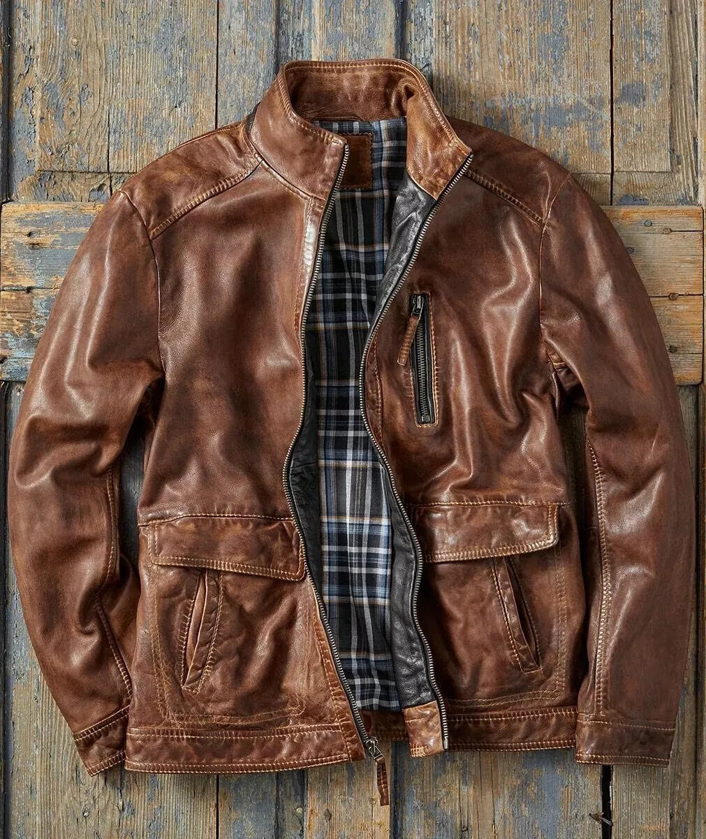 Men's Velocity Leather Jacket
