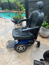 Jazzy Elite HD Power Chairs Includes 2 Chairs, Used  Also Transport and 3 Ramps 