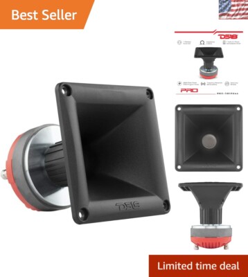 Versatile 240W Compression Driver with 1'' Phenolic Coil for Superior Sound