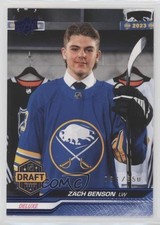2023 Upper Deck Extended Series 1st Round Rookies Deluxe /250 Zach Benson 1tf5