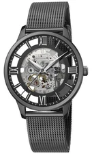 Festina Men's Automatic Skeleton | Black Mesh Bracelet | Black Dial F20535/1