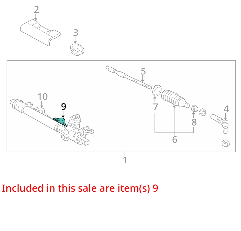 KIT DE TUBERÍA SATURN L300 L200 2000-2005 S/GR 22673046 - NUEVO OEM 22673046 Foto 2 de 3
