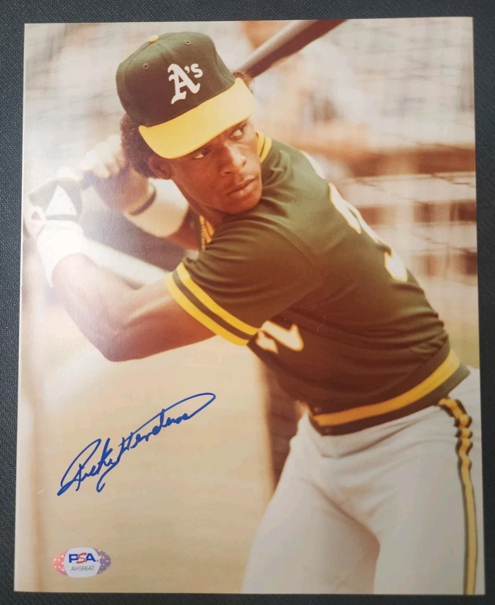 Rickey Henderson Oakland Athletics Baseball MLB Original