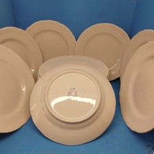 Richard Ginori Mod. Antico Doccia 1 Piatto Dessert Logo Blu