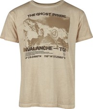 The Ghost Inside T-Shirt Herren Avalanche beige Band-Merch, Bands