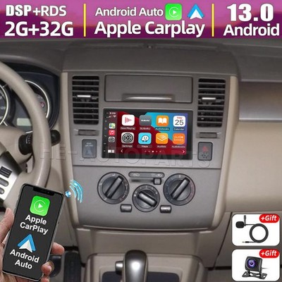 Wireless Carplay For Nissan Versa 2007-2011 Android 13 Car Radio Stereo GPS Navi