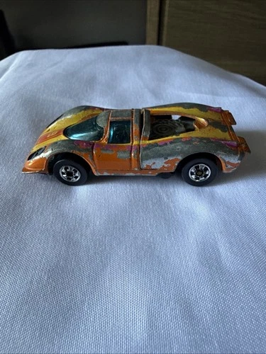 Hot Wheels 1969 Porsche P-917 Vintage Blackwall Black Bottom NR-MT HK Free Ship