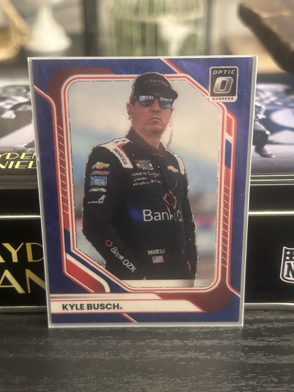 Kyle Busch Prizm Optic Blue RIP