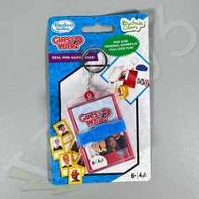 Keychain Games - GUESS WHO Mini Game | Portable, Travel Friendly | Hasbro Gaming