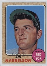 1968 Topps High # Ken Harrelson #566 0ae