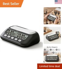 Professional Digital Chess Clock with Four Ti...