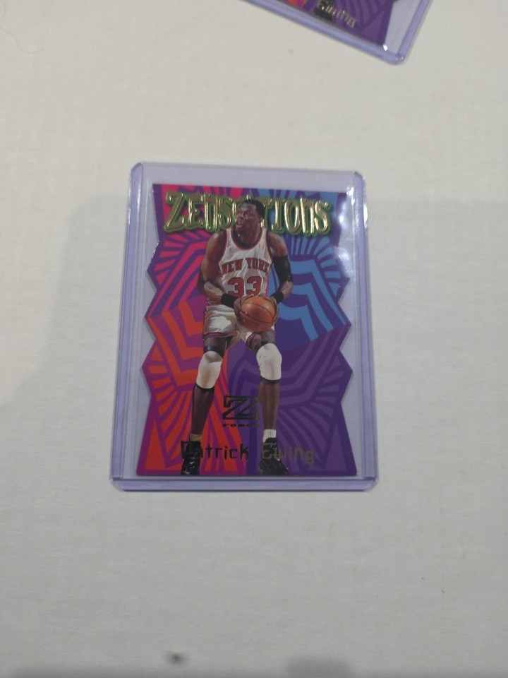 1997 SkyBox Z-Force #5ZN Patrick Ewing Zensations NM+