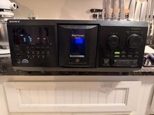 Sony CDP-CX355 300 CD Disk Lettore Compact Disc Funzionante MegaStorage NUOVE CINTURE