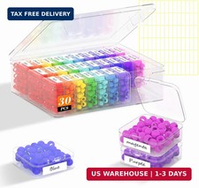 30 Pcs Bead Organizer Box, Clear Plastic Bead Storage Containers  Bead Organize