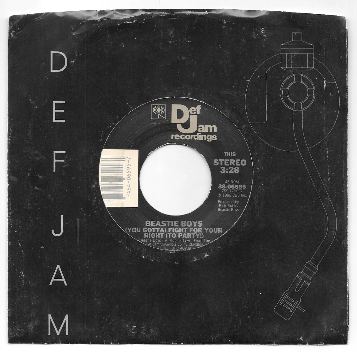 Beastie Boys 45 RPM Speed Vinyl Records for sale | eBay