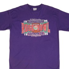 VINTAGE NCAA USC TROJANS VS NORTHWESTERN WILDCATS TEE SHIRT 1996 XL MADE IN USA